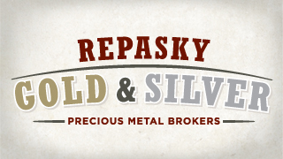 Repasky Gold & Silver Logo & Branding