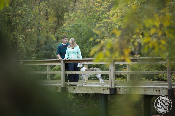 Morgan & Patrick's Engagement Session - Creekside Park - Gahanna, Ohio